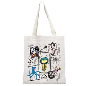 Thriller Fantasy Cartoon Tote Bag Horror Cartoon Movie Shoulder Bag Ghost xD
